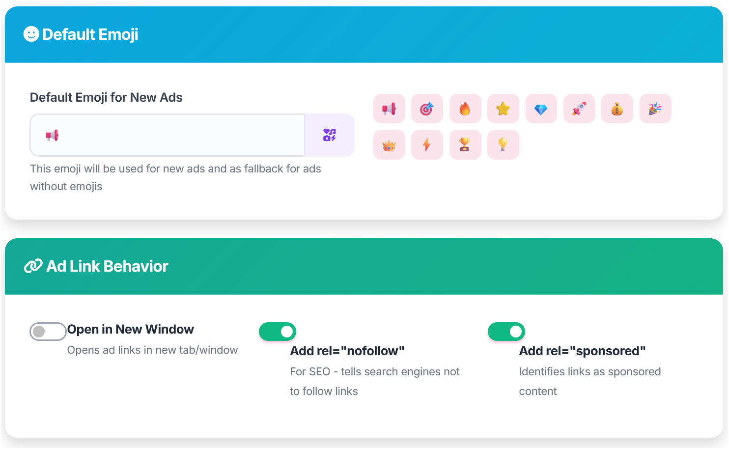 16 Ad Rotator Settings 3