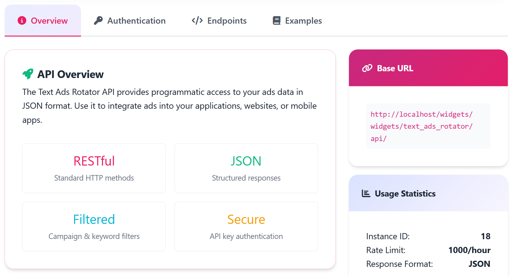29 API Access