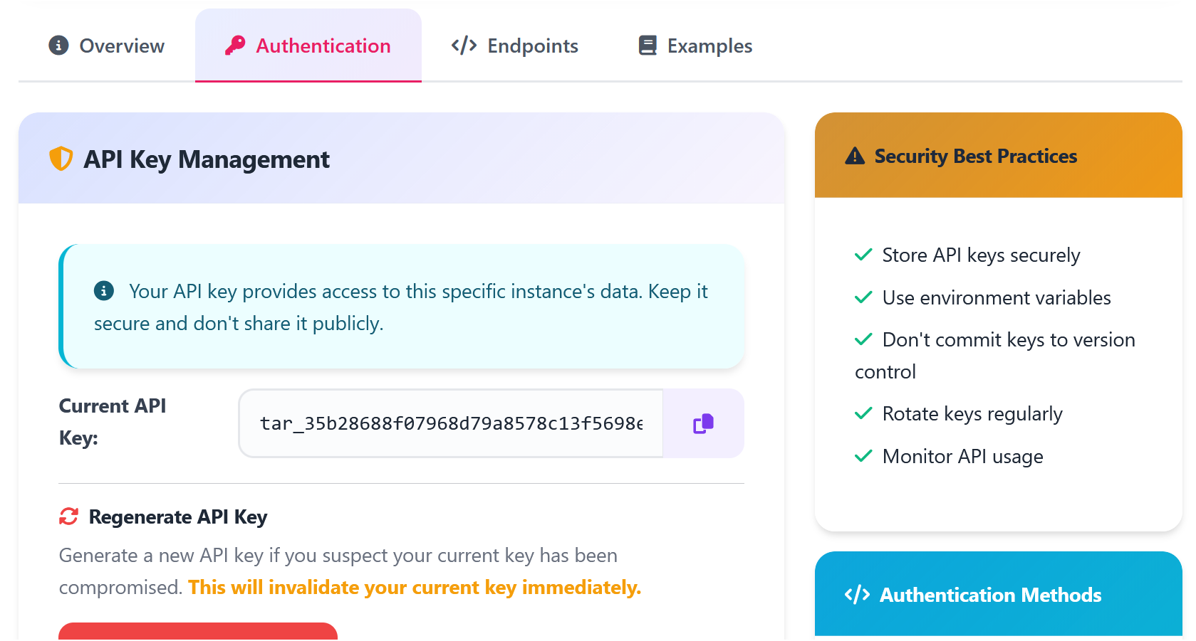 30 API Key Management